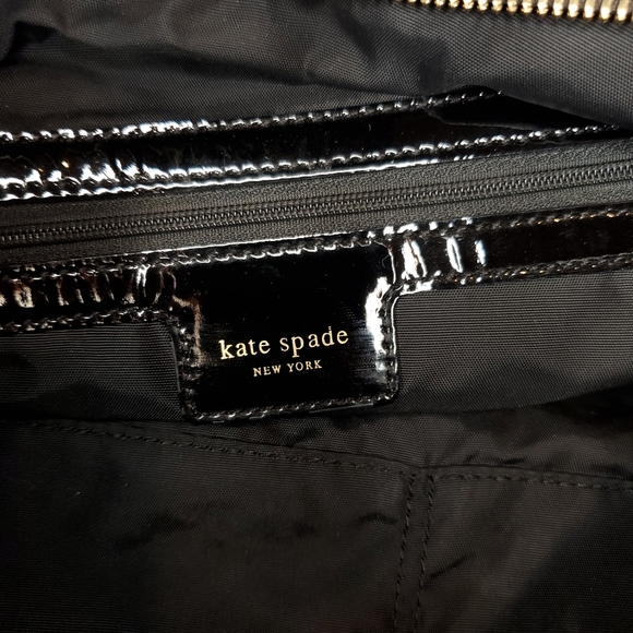 Kate Spade Black Nylon Baguette Shoulder Bag - Picture 5 of 13